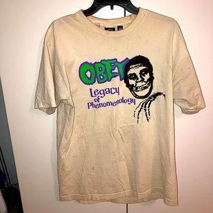 Obey x Misfits limited ed. Men's short sleeve tee